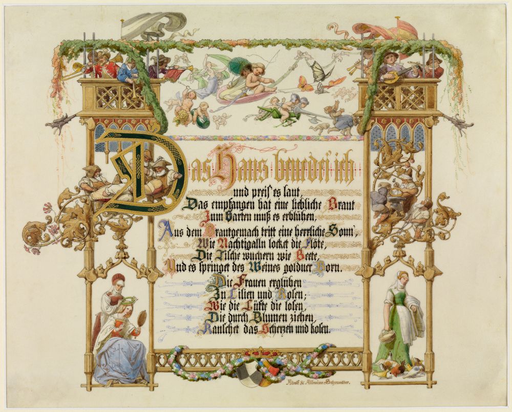 Adolf Schrödter - Brautlied