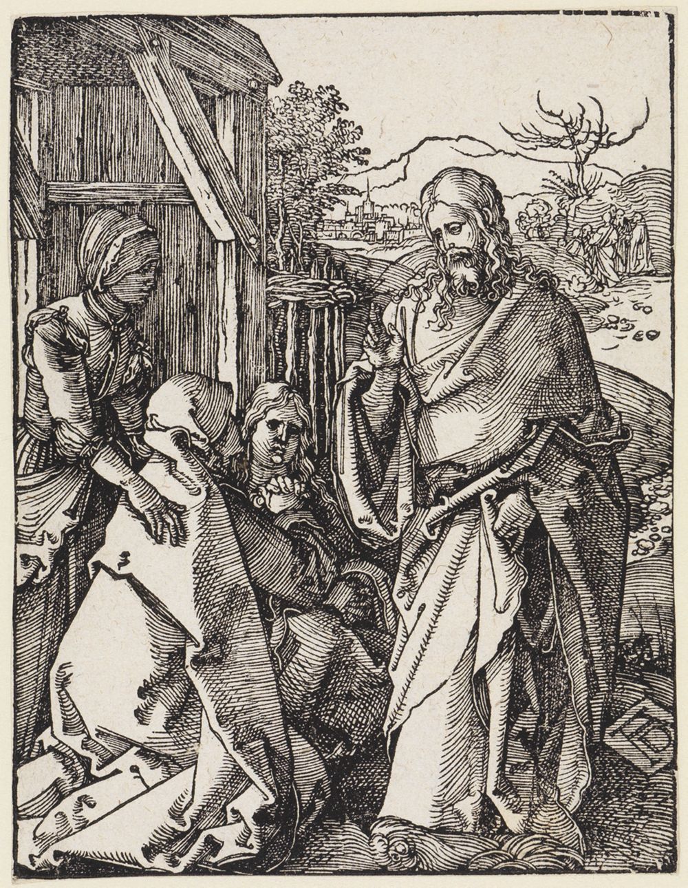 Albrecht Dürer - Der Abschied Christi von seiner Mutter