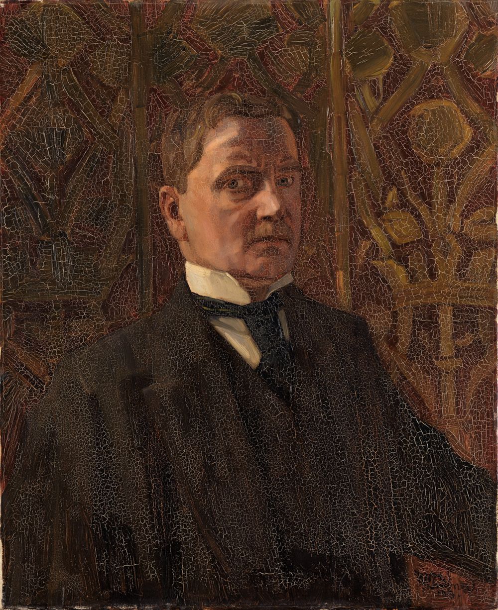 Wilhelm Trübner - Selbstbildnis