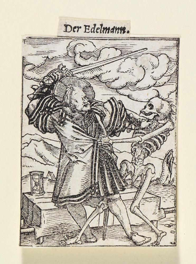 Hans Holbein (1497) - Der Edelmann (Totentanz)