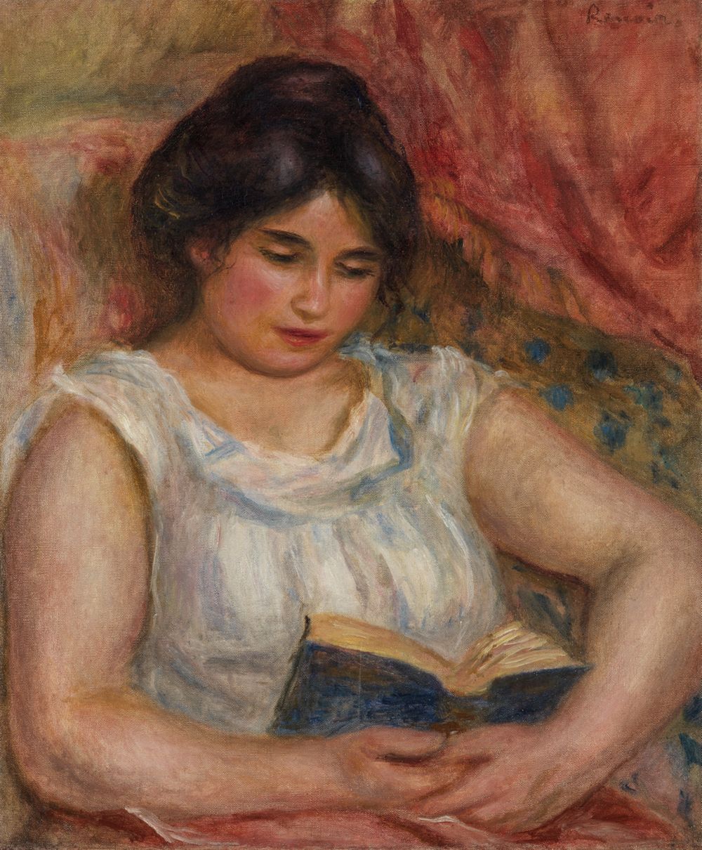 Auguste Renoir - Gabrielle bei der Lektüre