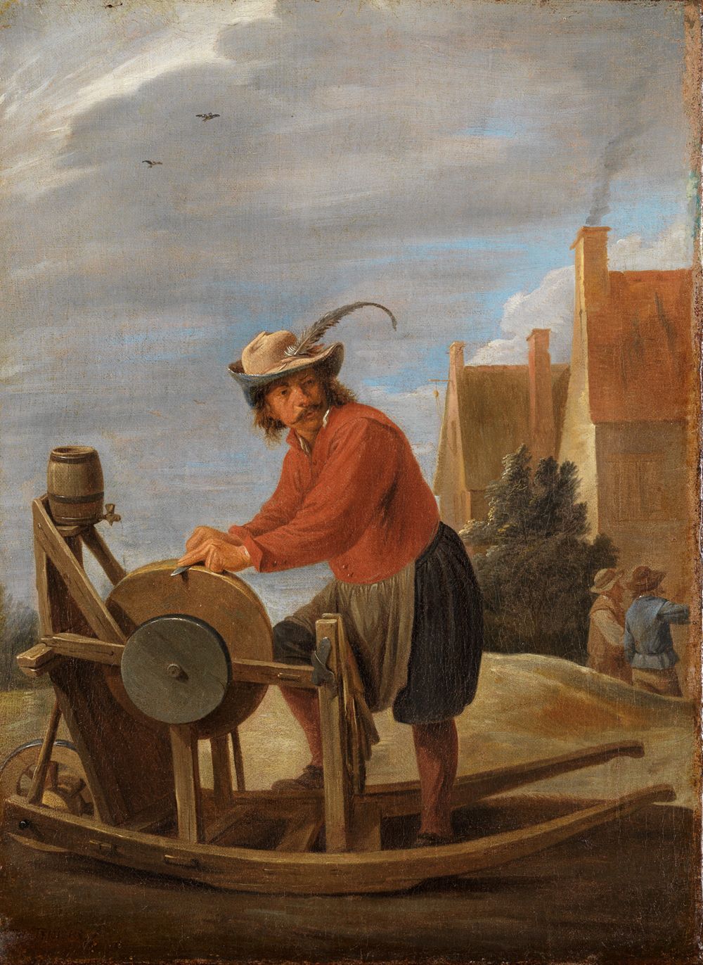 David Teniers d. J. - Kopie - Der Scherenschleifer