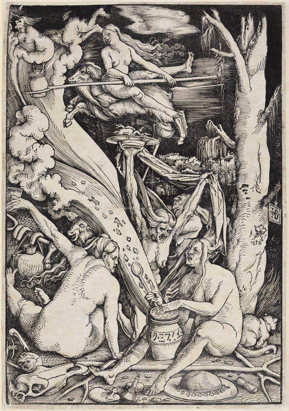 Hans Baldung - Die Hexen