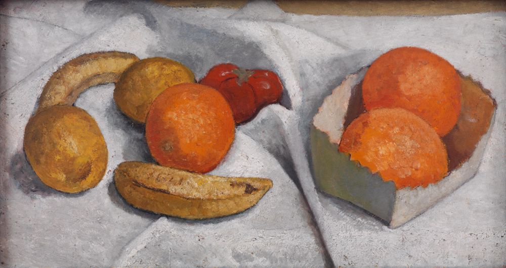 Paula Modersohn-Becker - Stilleben mit Orangen, Bananen, Zitrone und Tomate