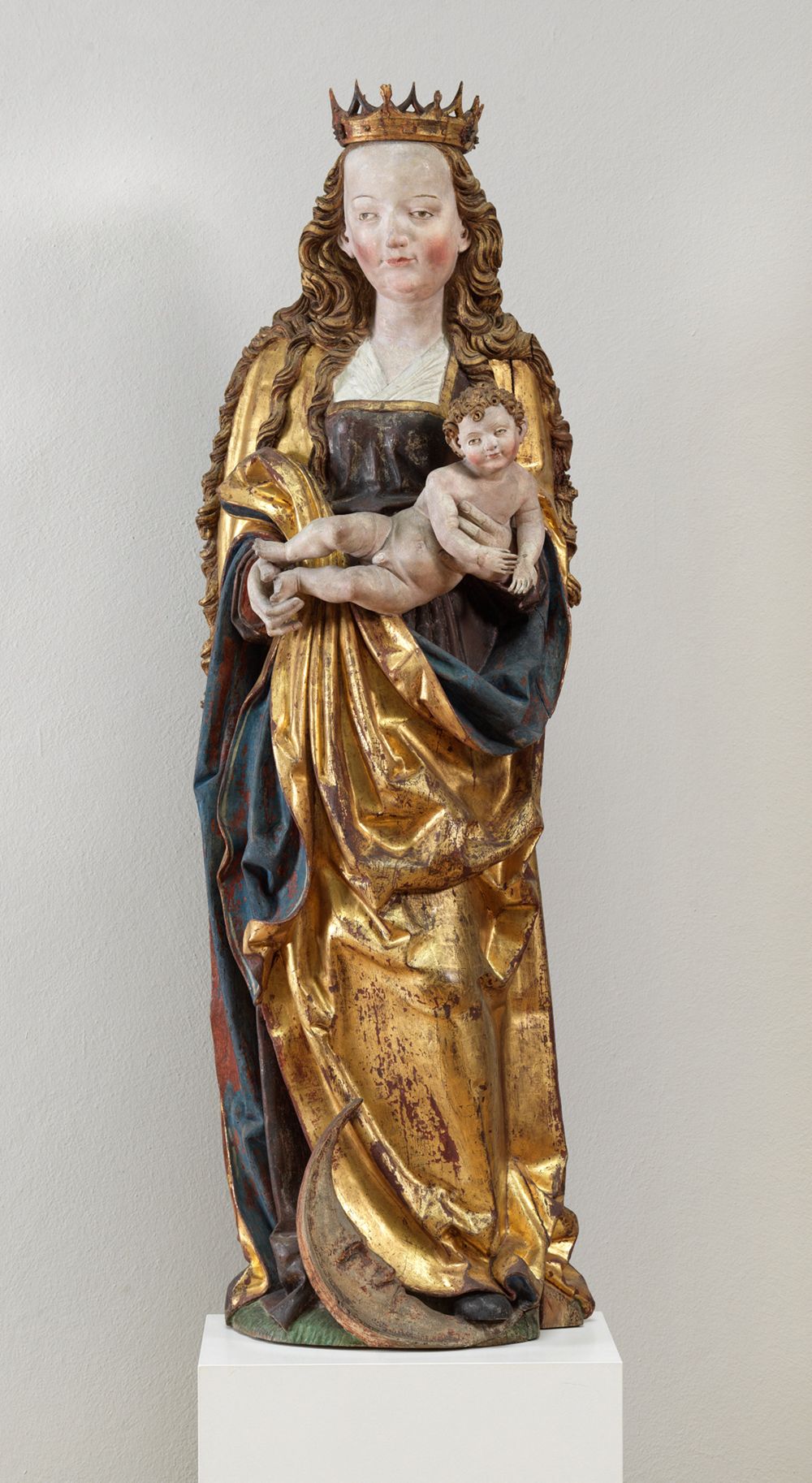 Oberschwäbisch, um 1520 - Maria mit Kind