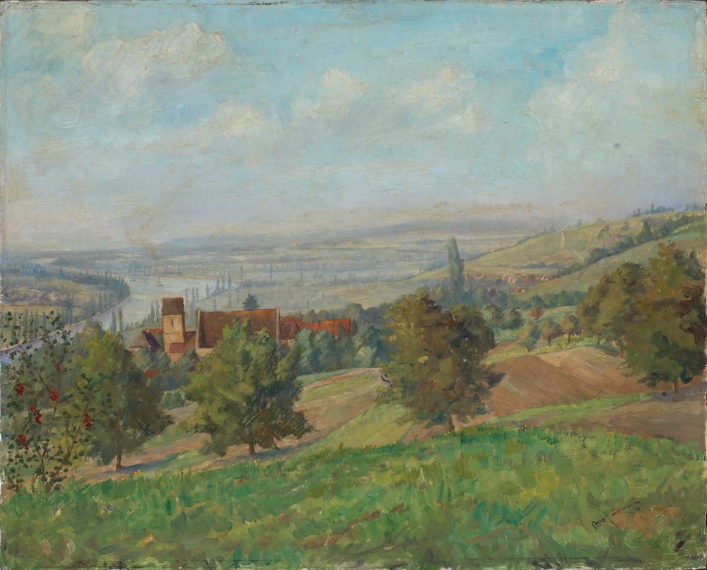 Otto Zimmermann - Beginnender Herbst im Markgräflerland