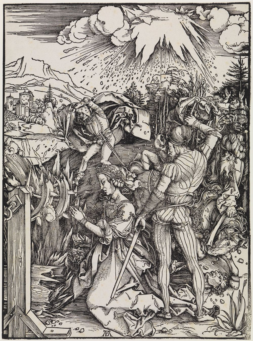 Albrecht Dürer - Die Enthauptung der hl. Katharina
