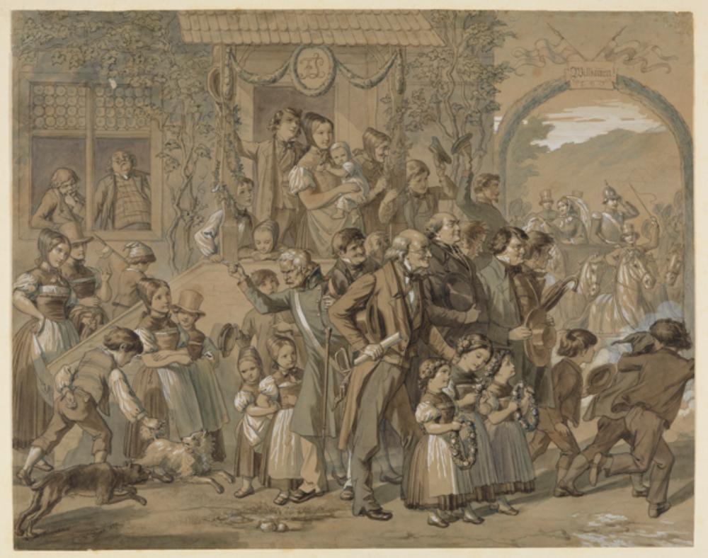 Wilhelm Dürr (1815) - Der Willkomm