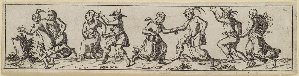 Dietrich Meyer (1572) - Tanzende Bauern