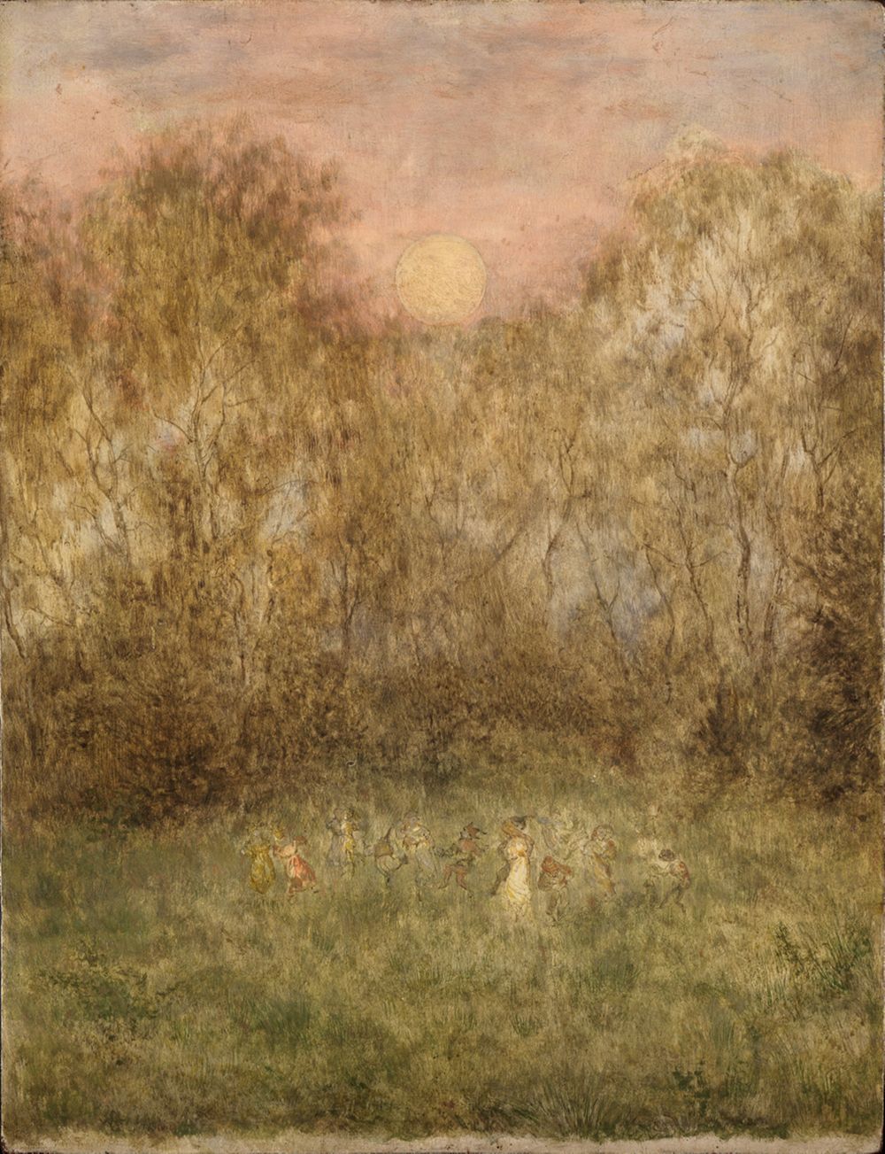 Wilhelm August Theodor Steinhausen - Im Mondschein