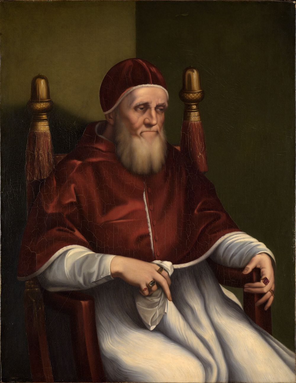 Bernhard Endres - Kopie nach dem Bildnis Julius II. von Raffael