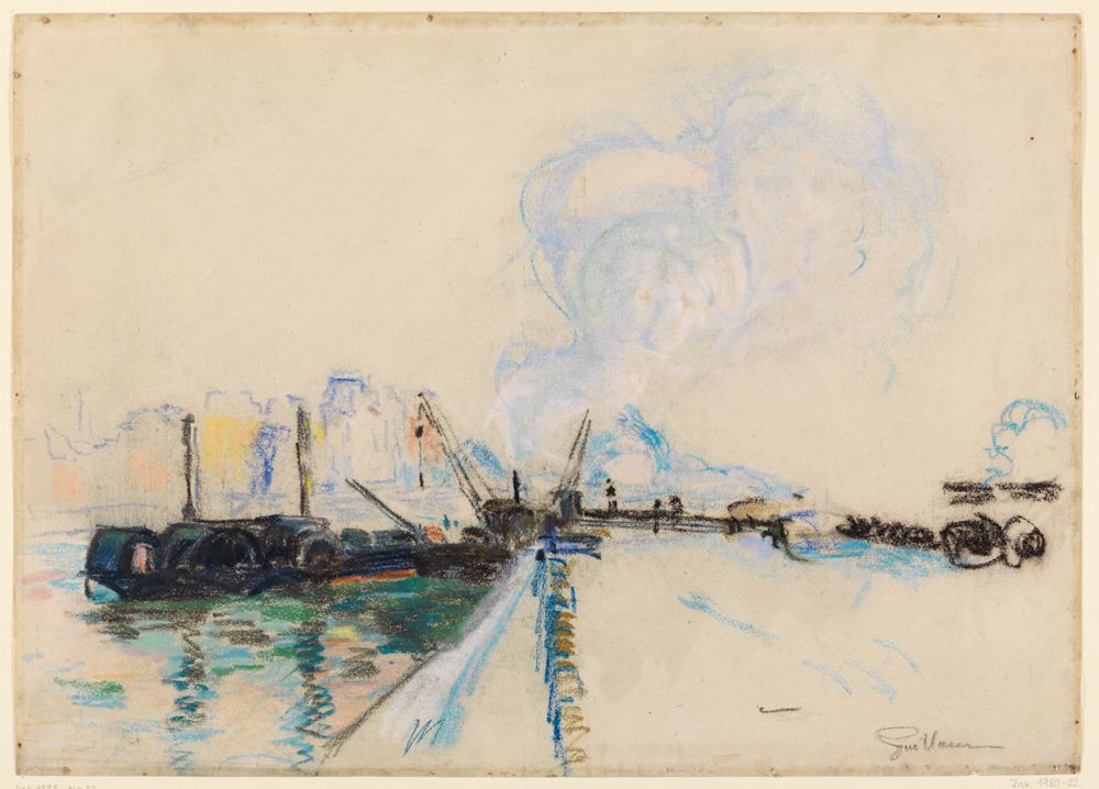Armand Guillaumin - Seine-Quai in Paris