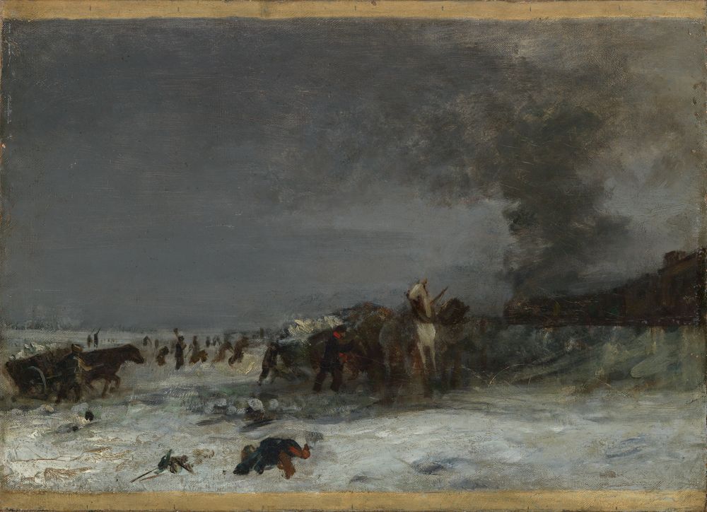 Hellmuth Rätzer - Eisholer auf der Schiesswiese in Karlsruhe