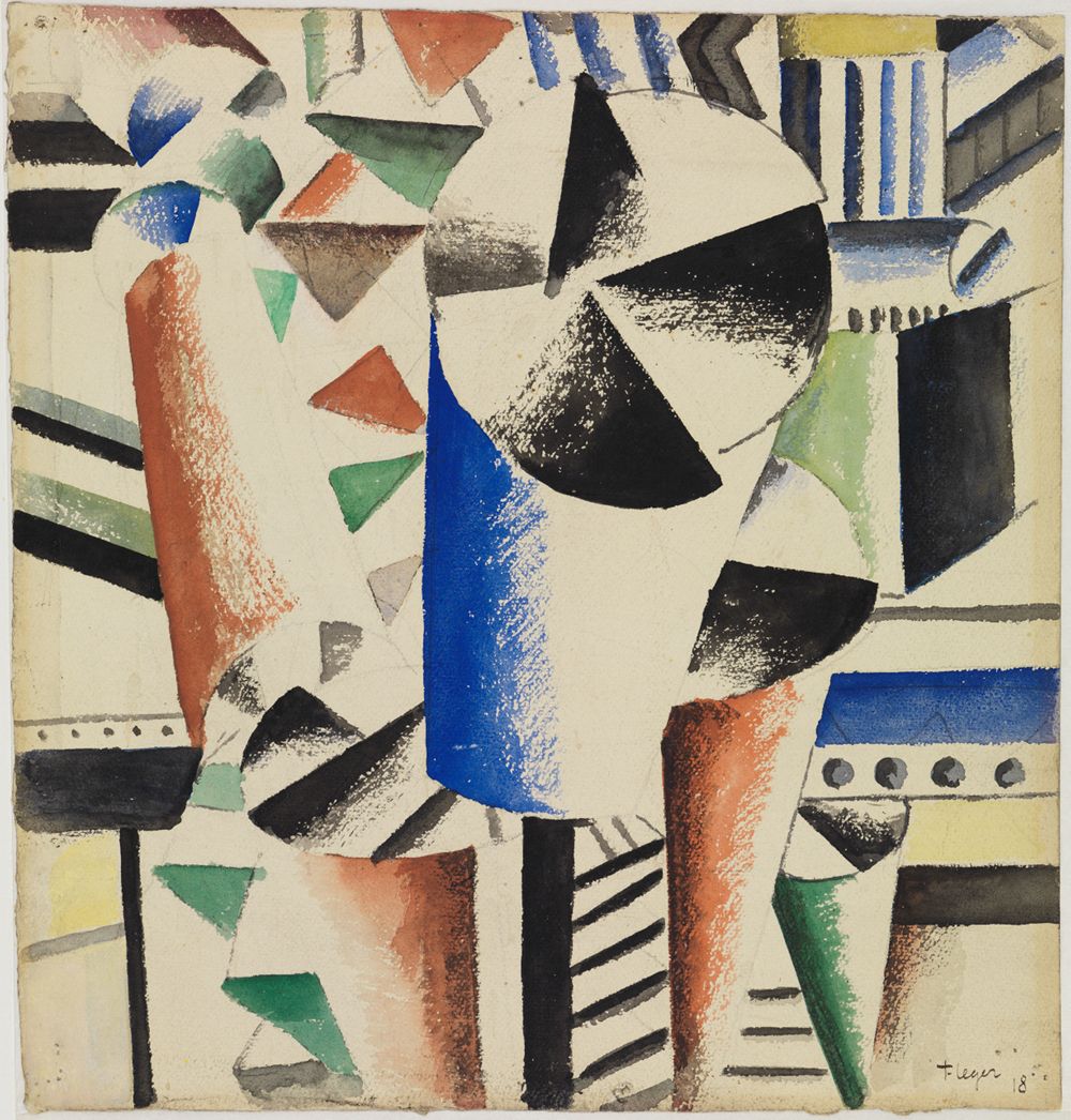 Fernand Léger - Farbige Zylinder