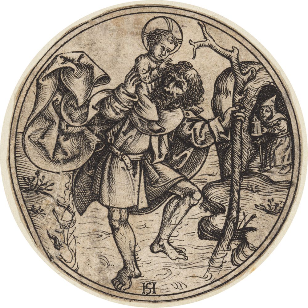 Monogrammist HS - St. Christoph