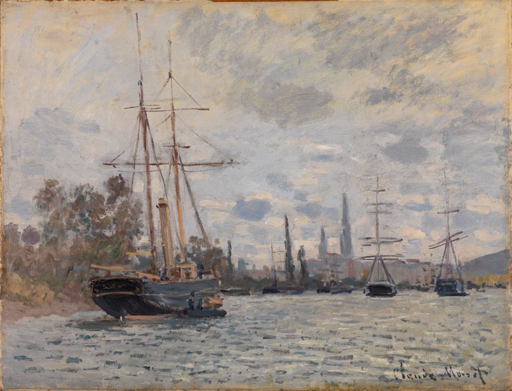 Claude Monet - Die Seine bei Rouen