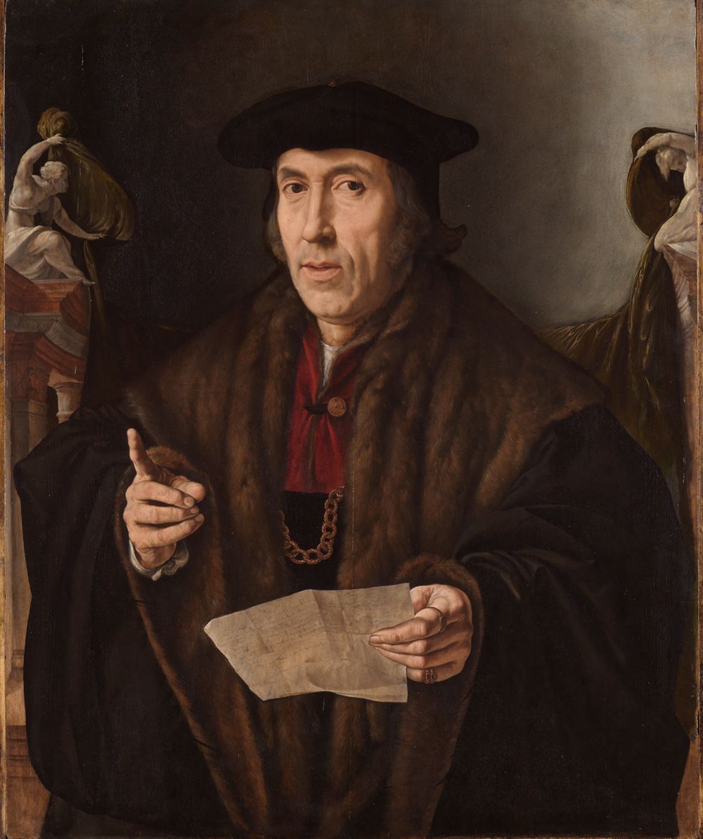 Jan Cornelisz. Vermeyen - Bildnis eines Mannes