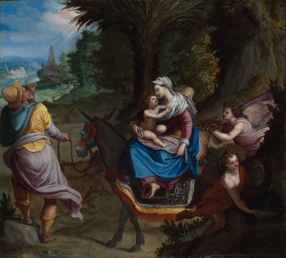 Alessandro Allori - Die Flucht nach Ägypten