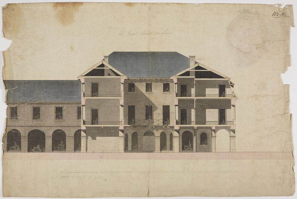 Friedrich Weinbrenner (1766) - Grossherzogliches Ministerium des Inneren in Karlsruhe