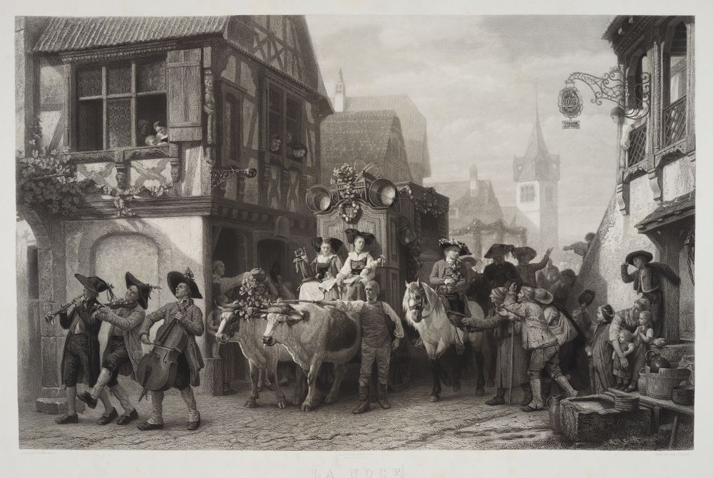 Paul Girardet (1821) - Die Hochzeit
