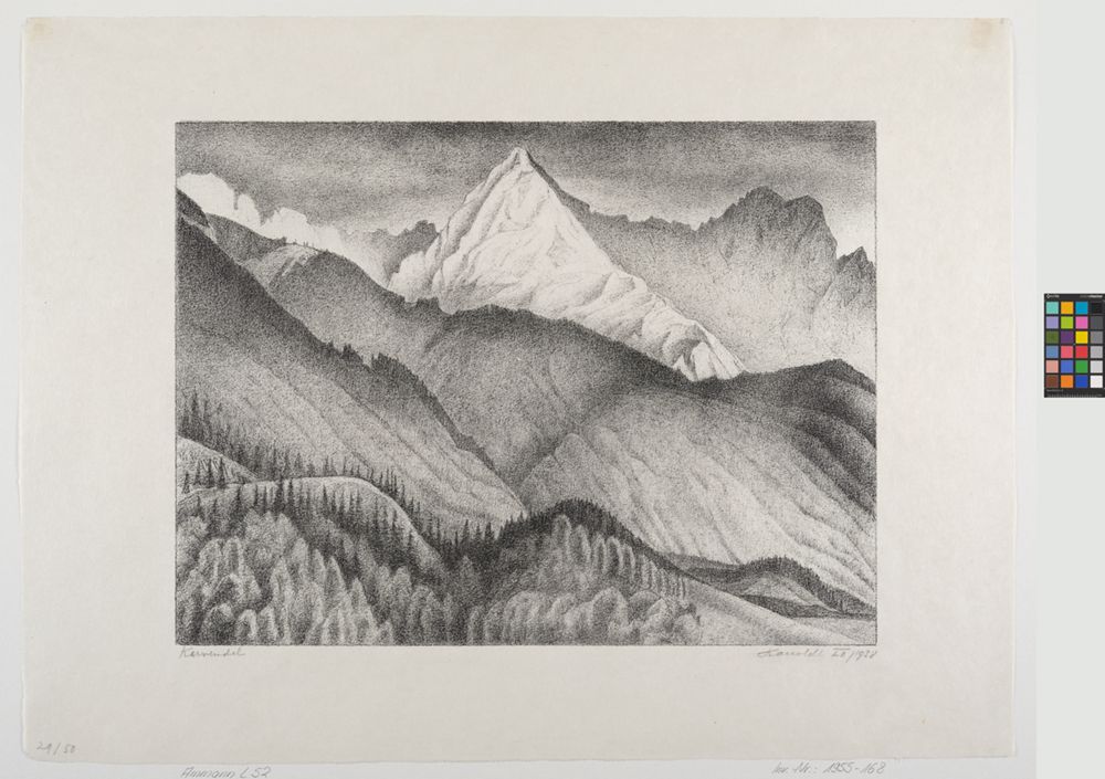 Alexander Kanoldt - Karwendel