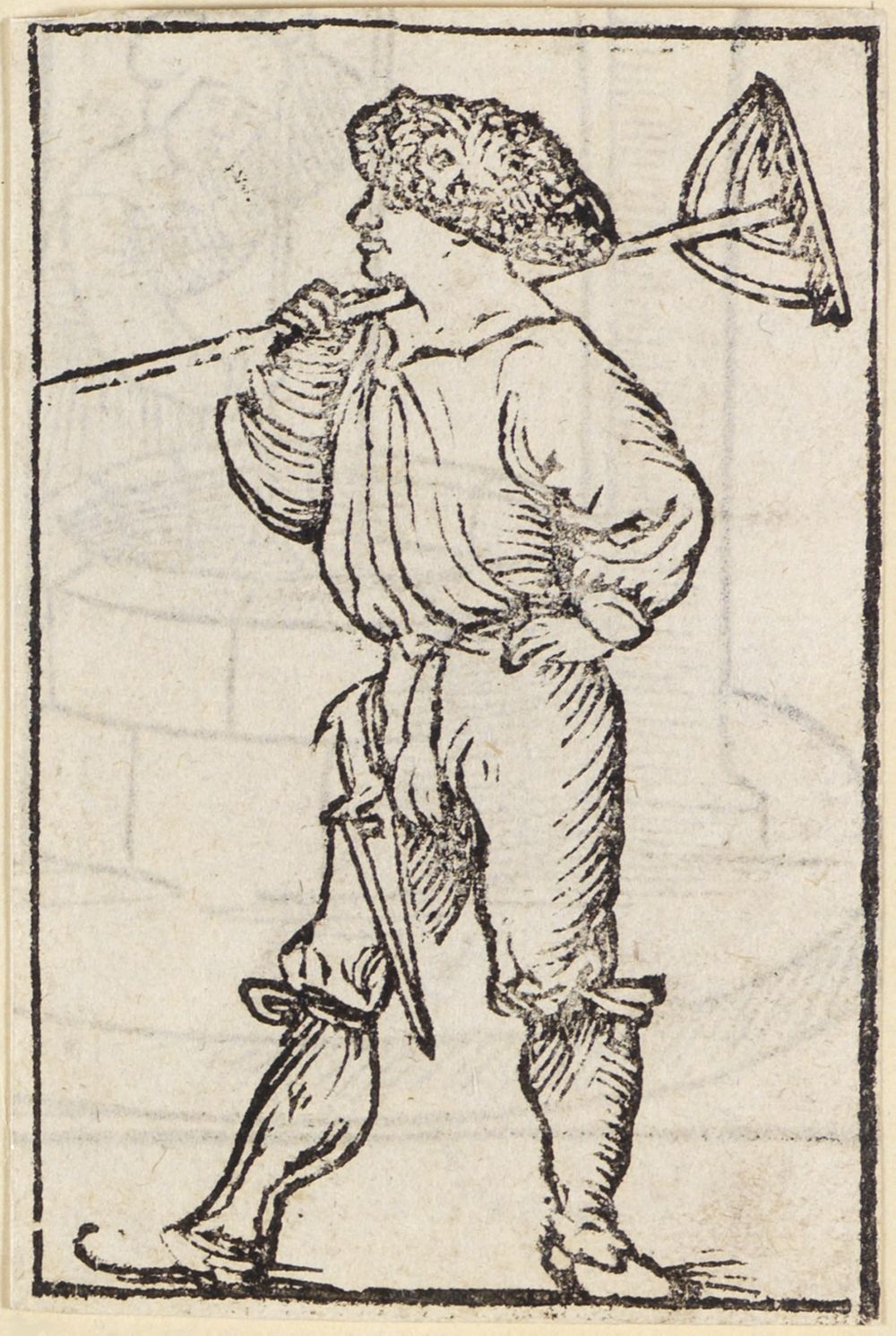 Niklaus Manuel, gen. Deutsch - Bauer mit Rechen