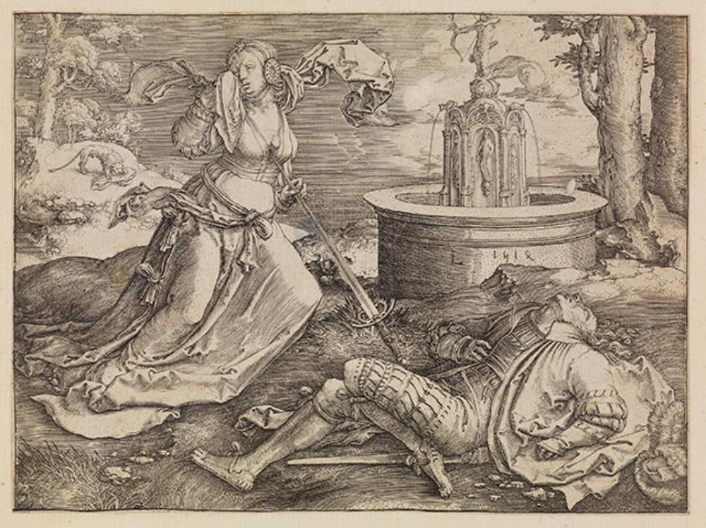 Lucas van Leyden - Pyramus und Thisbe