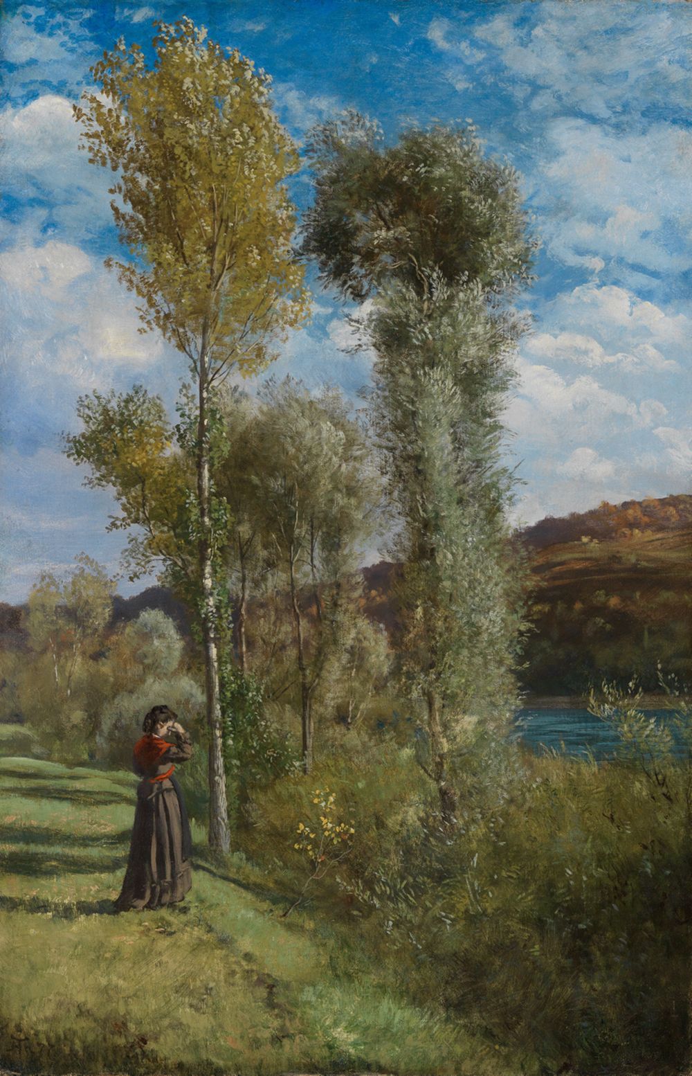 Hans Thoma - Herbsttag am Oberrhein