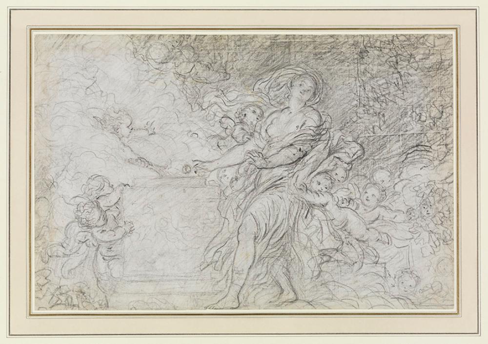 Jean-Honoré Fragonard - Das Opfer der Rose