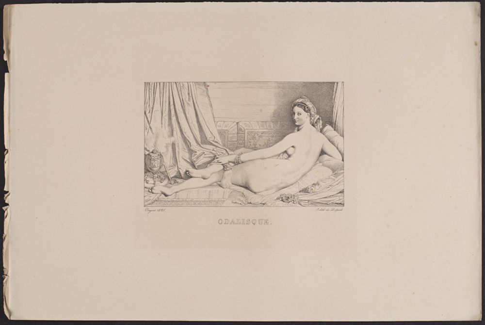 Francois Séraphin Delpech - Odalisque