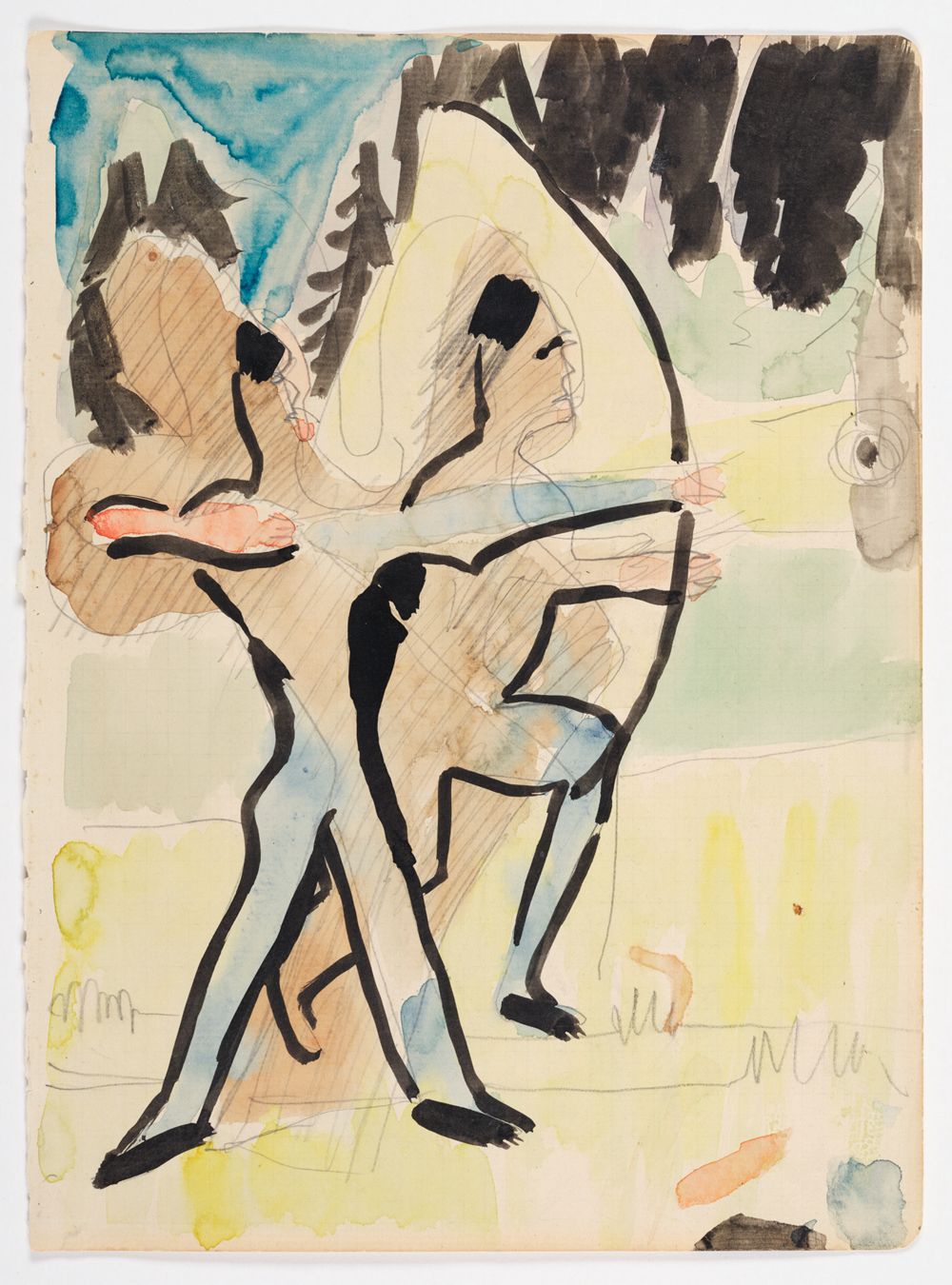 Ernst Ludwig Kirchner - Bogenschützen