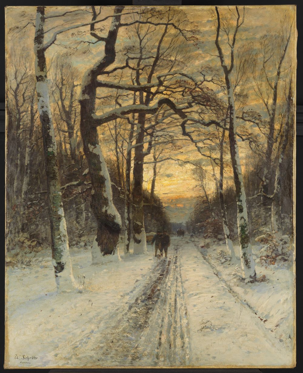 Wilhelm Schroeter (1845) - Winterlandschaft