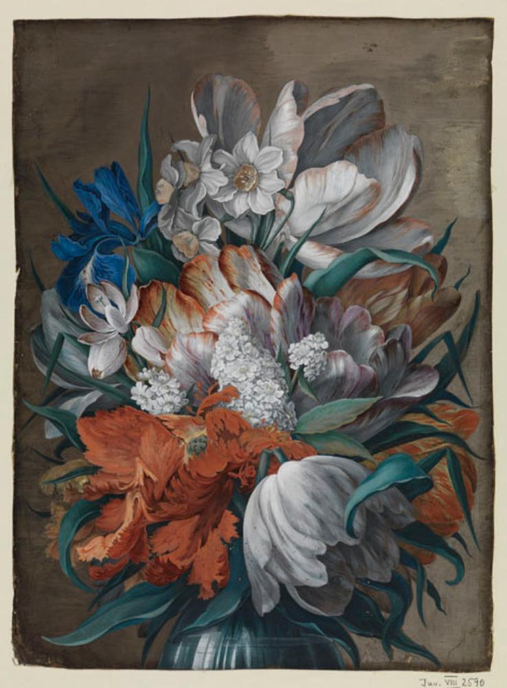 August Wilhelm Sievert - Blumenstrauß
