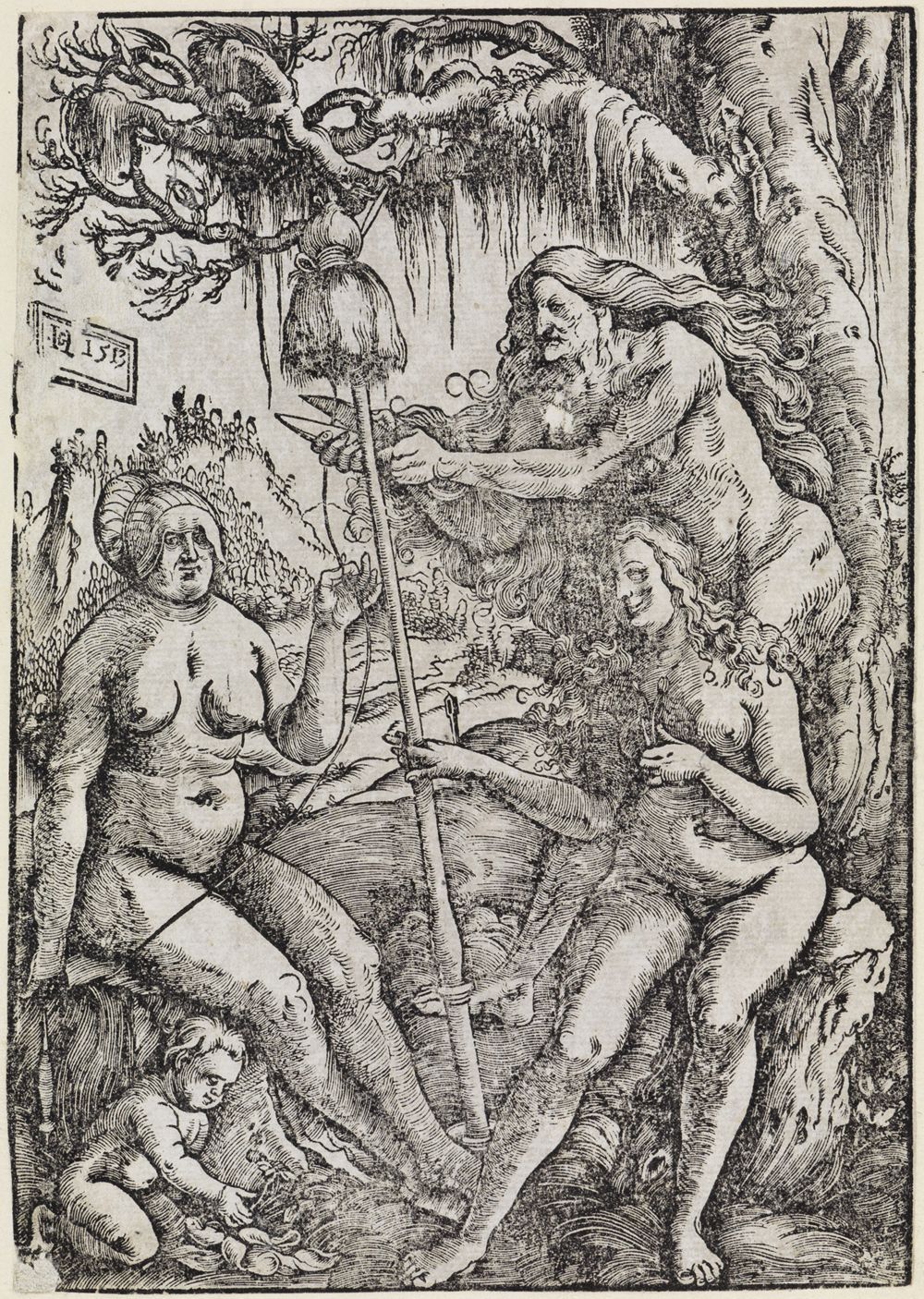 Hans Baldung - Die drei Parzen