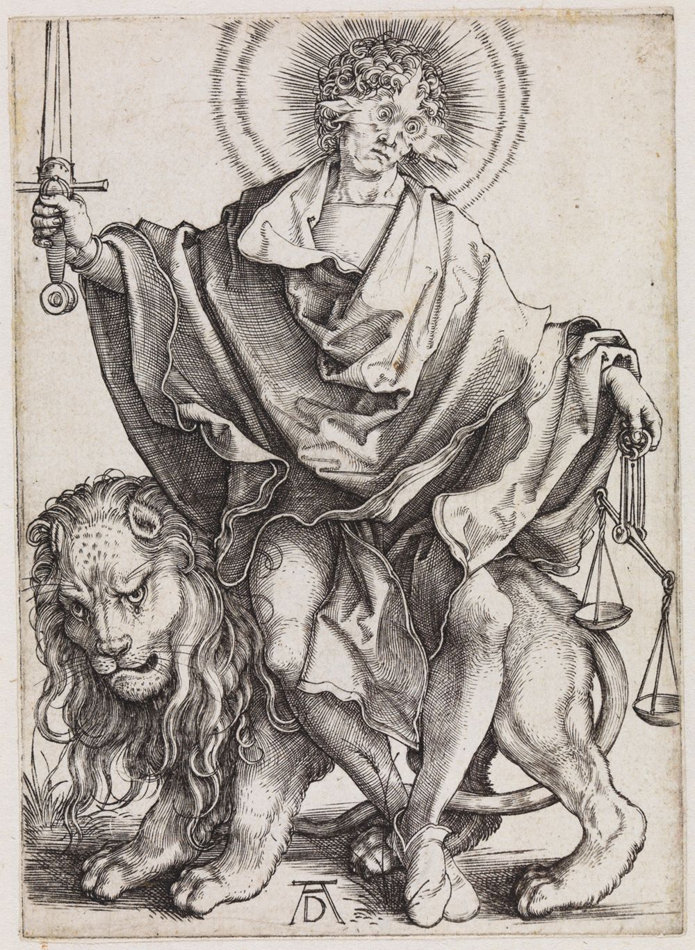 Albrecht Dürer - Die Sonne der Gerechtigkeit (Sol Justitiae)
