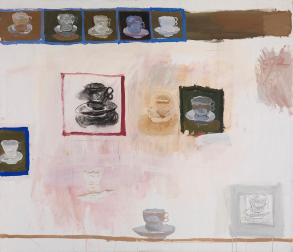 Peter Dreher - Stillleben mit Tassen II