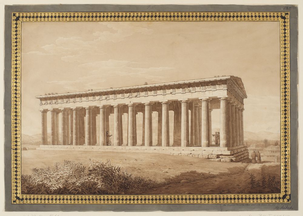 Heinrich Hübsch - Der Tempel des Theseus zu Athen