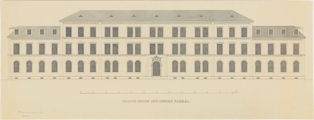 Heinrich Hübsch - Finanzministerium in Karlsruhe