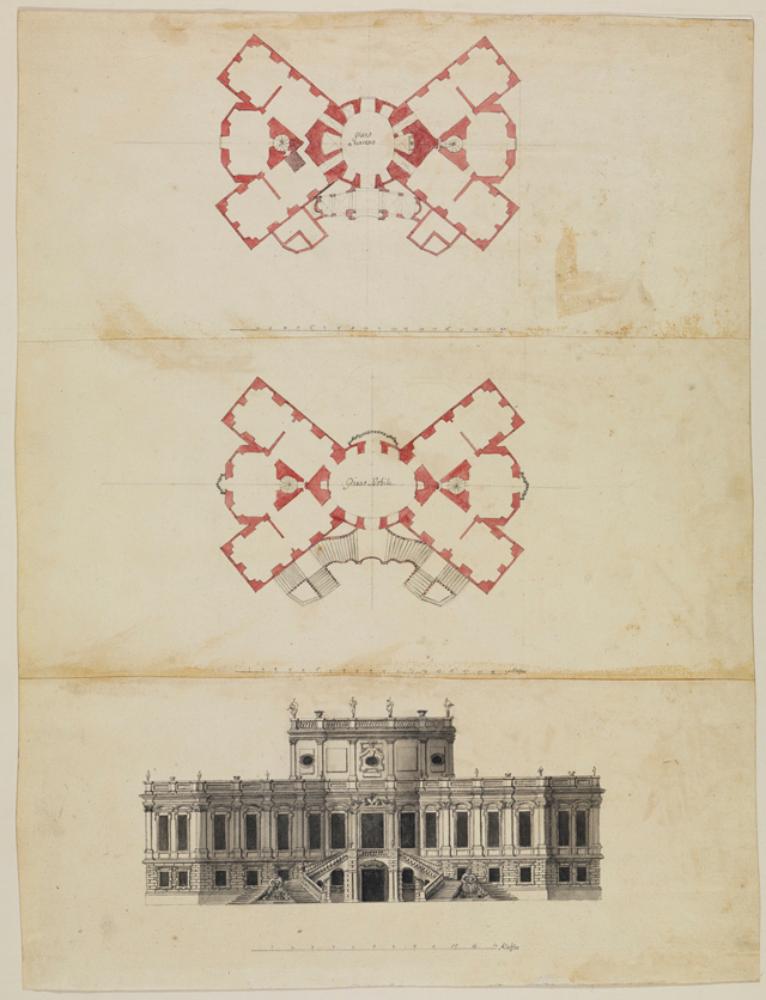 Domenico Egidio Rossi - Palais Althann in der Rossau in Wien