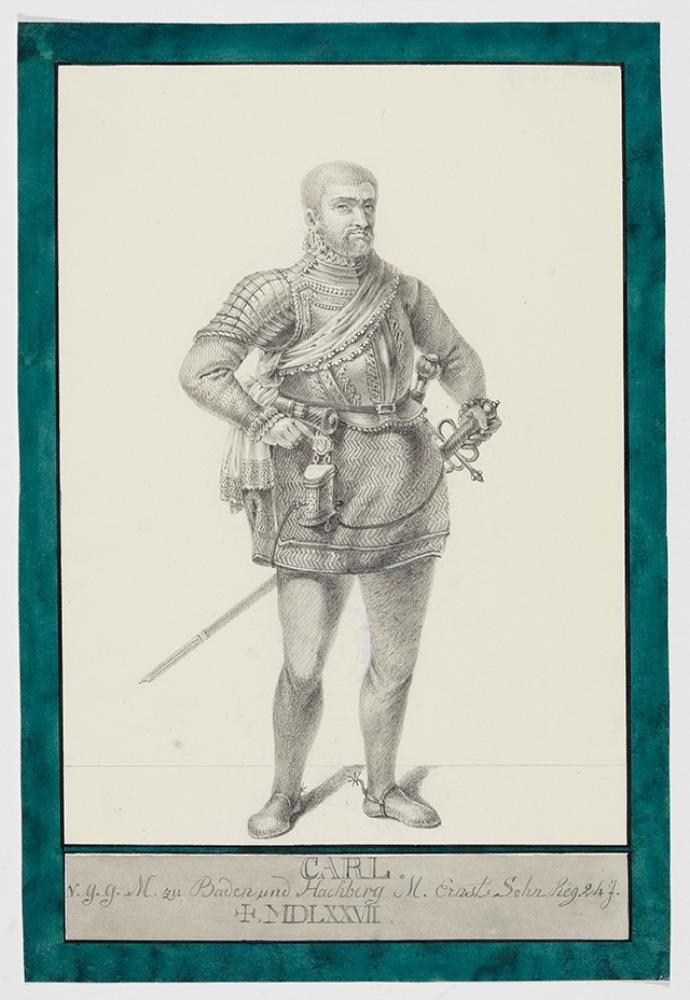 Johannes Stanislaus Schaffroth - Markgraf Carl II. von Baden