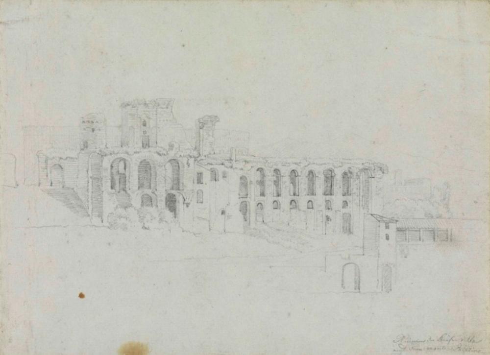 Carl Ludwig Kaaz - Blick vom Aventin auf den Palatin