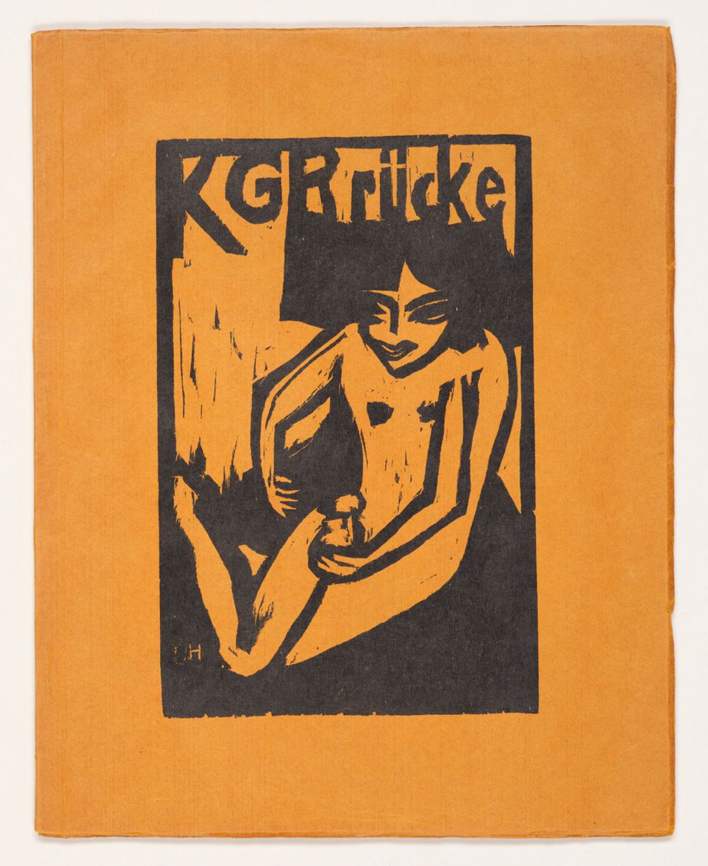 Ernst Ludwig Kirchner - Katalog der Ausstellung der Künstlergruppe Brücke in der Galerie Arnold, Dresden