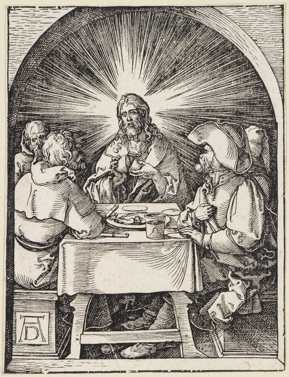 Albrecht Dürer - Christus in Emaus