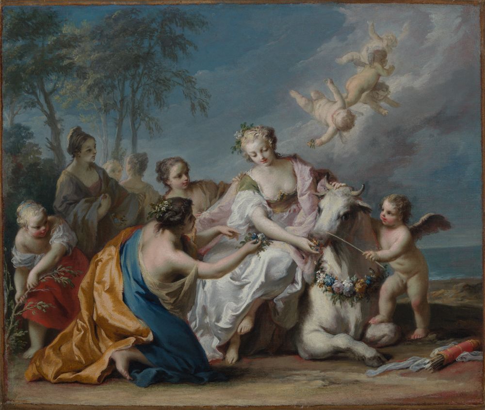 Jacopo Amigoni - Die Entführung der Europa