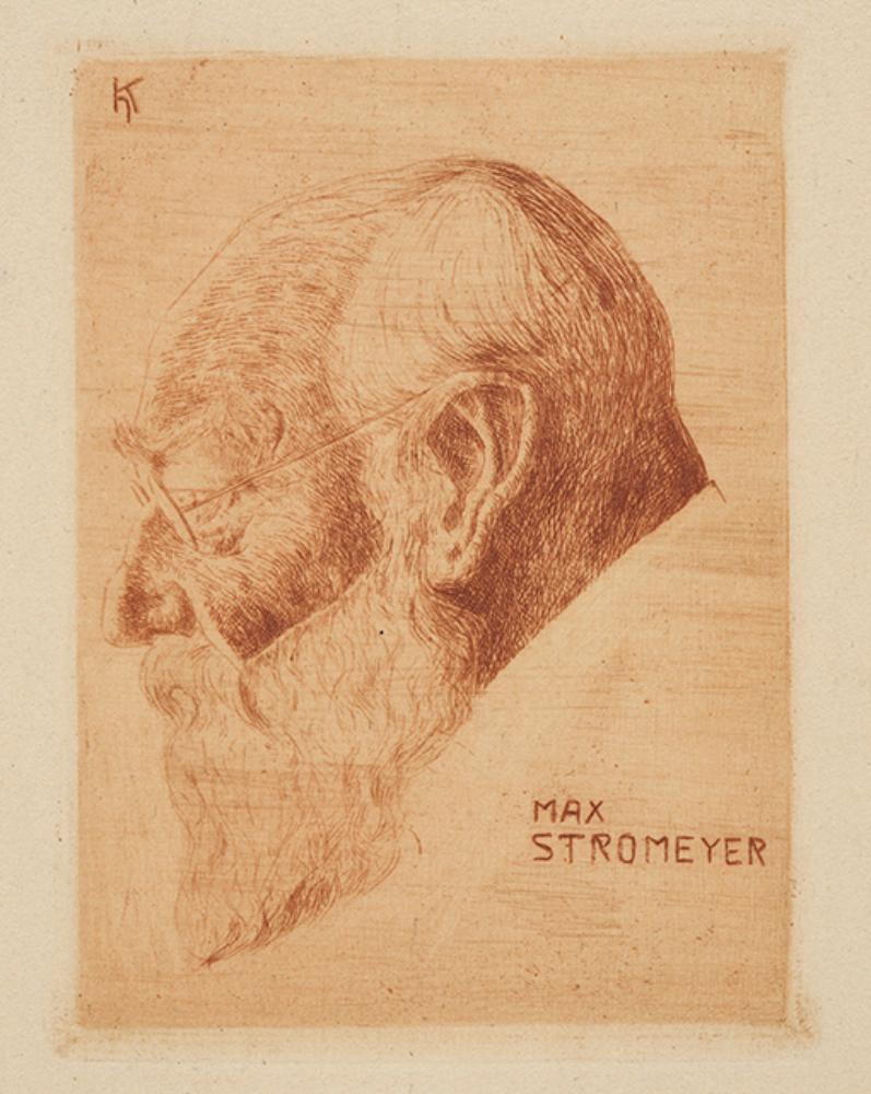 Heinrich Ernst Kromer - Bildnis Max Stromeyer
