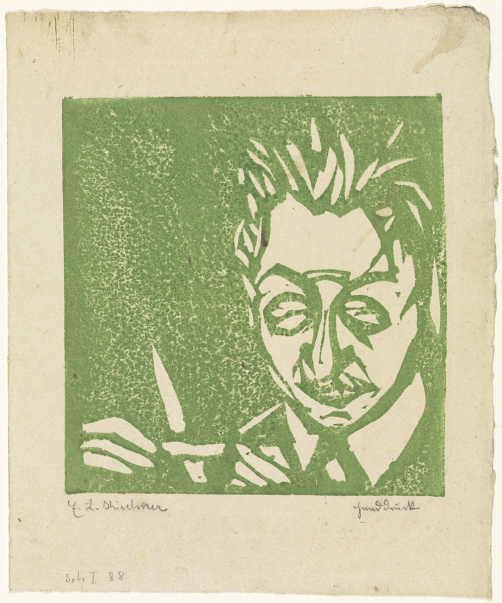 Ernst Ludwig Kirchner - Glasbläser (Walter Kirchner)