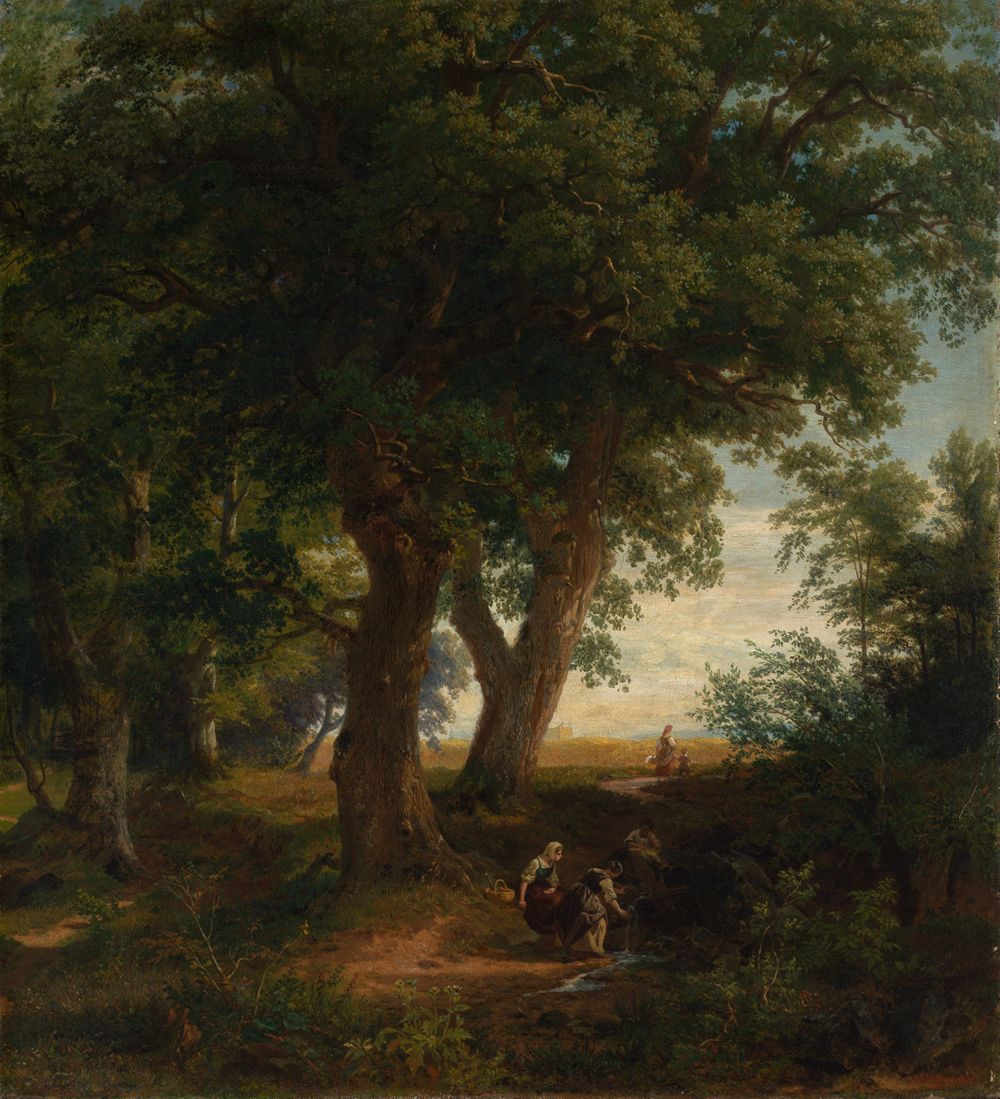 Johann Jakob Vollweider - Quelle unter Eichen