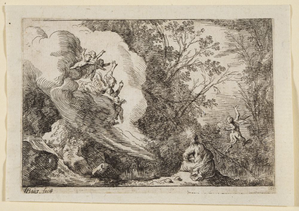 Johann Wilhelm Baur - Versuchung Christi