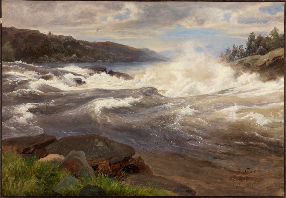 Georg Eduard Otto Saal - Der Labrafos bei Kongsberg