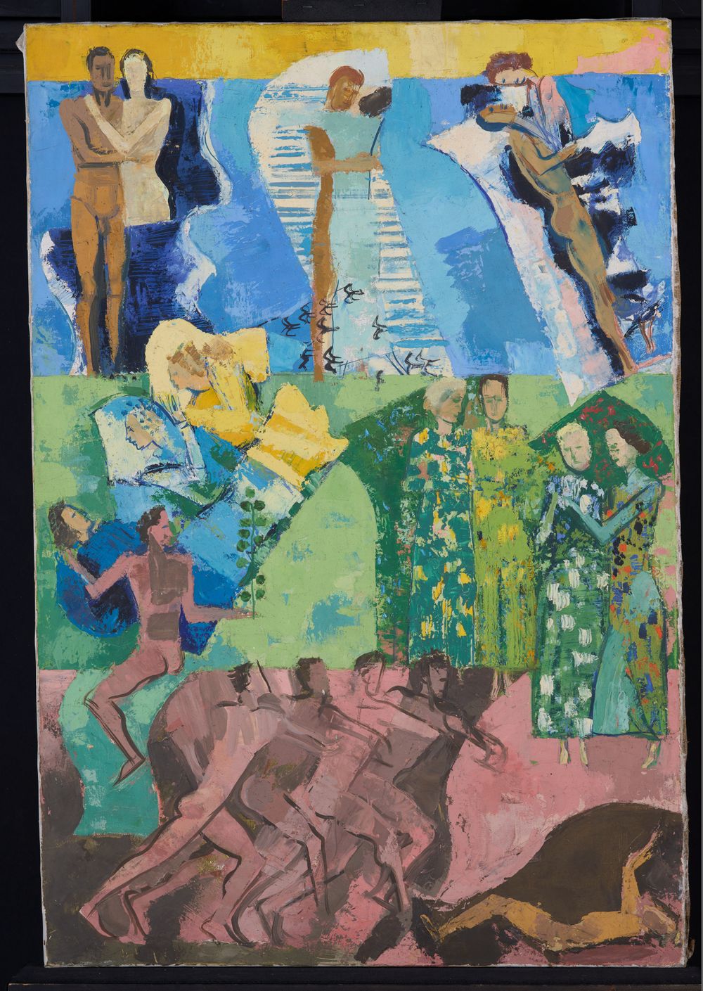 August Babberger - Fest der Jugend, Entwurf